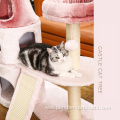 Cute boom Castle-type pet cat dog tree house